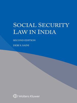 cover image of Social Security Law in India
